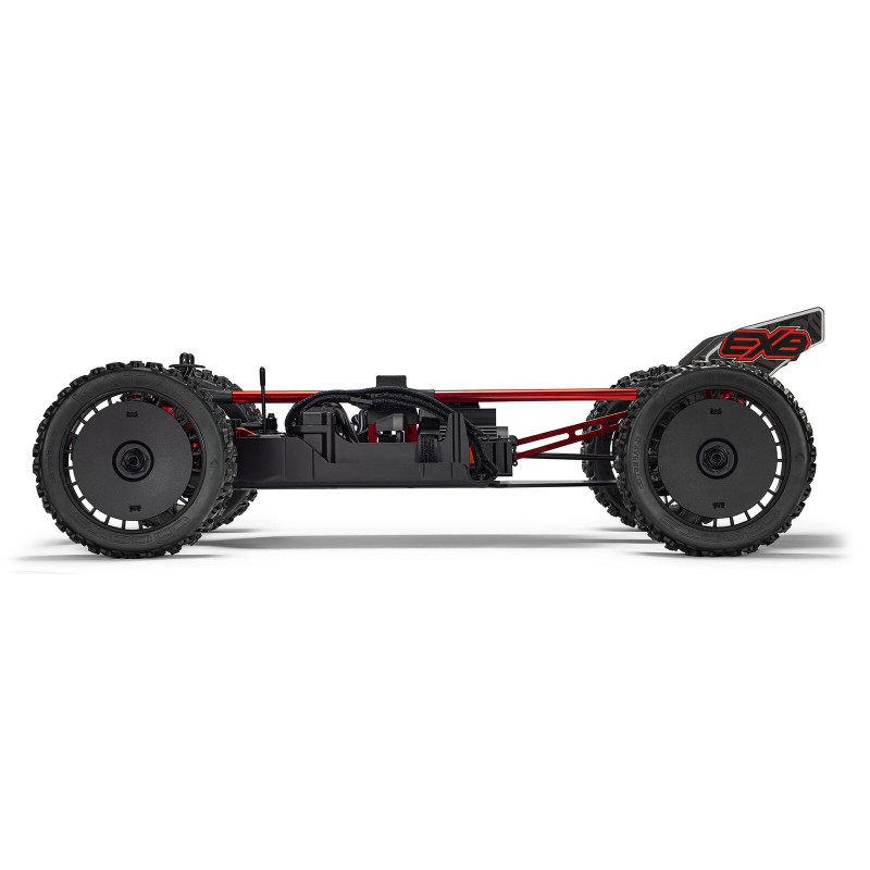 1/7 TALION 6S EXB 4X4 RTR Camión de velocidad sin escobillas, negro