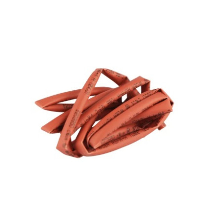 Gaine thermorétractable Ø3mm par 1m rouge