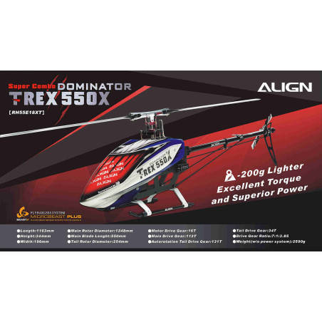 Align T-REX 550X super combo