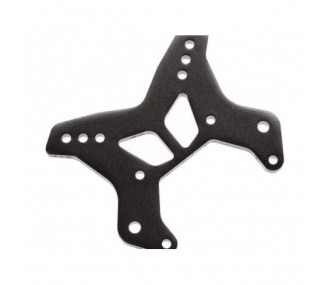 Ricambi per auto RC - ARRMA AR330377 Torre d'urto anteriore M Alluminio Nero Typhoon - FLASH RC