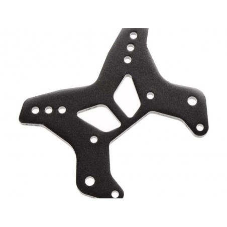 ARRMA AR330377 Shock Tower Front M Aluminum Black Typhon - FLASH RC