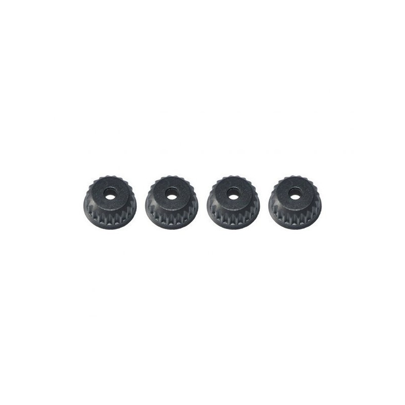 Serpent Shock-Bottom cap (4) SRX8 GT V2 (SER601258) (SER601258) 