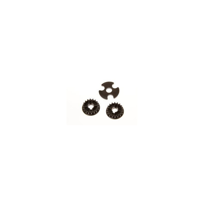Serpent poulie 19T + bague (3) S411 (SER401360) 