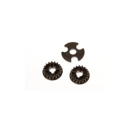 Serpent poulie 19T + bague (3) S411 (SER401360) 