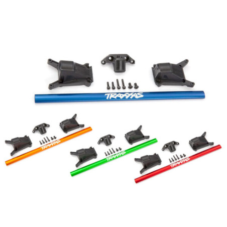 KIT DE RENFORT CHASSIS LONG BLEU – RUSTLER SLASH TRX6730X