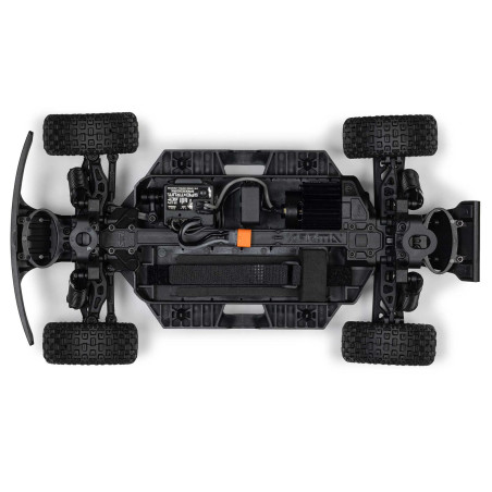 ARRMA 1/16 MOJAVE GROM 4X4 RTA ( a assemblé )  KIT Brushed Desert Truck (Battery & Charger Included), Clear/Black