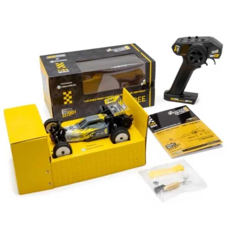 32one M24 BEE 1/24 Buggy Jaune-Gris