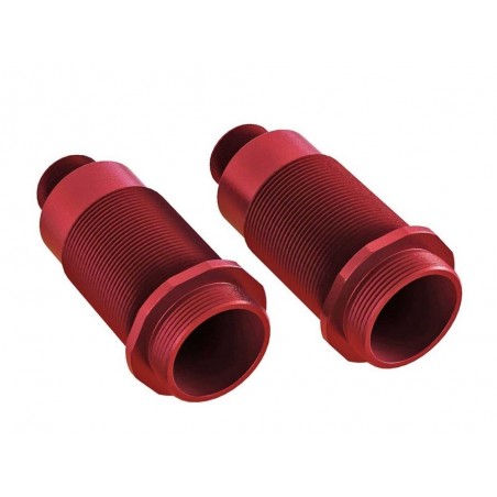 Ersatzteile RC-Cars - ARRMA AR330476 Shock Body 16x49mm Aluminum Red 6S (2) - FLASH RC
