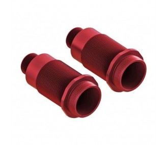 ARRMA AR330509 Shock Body 16x47mm Aluminum Red 6S (2) - FLASH RC