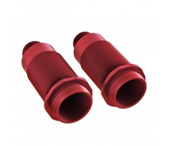 RC Car Parts - ARRMA AR330511 Shock Body 16x54m Aluminum Red 6S (2) - FLASH RC
