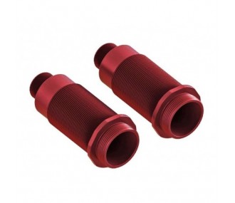 RC Car Parts - ARRMA AR330478 Cuerpo Amortiguador 16x54mm Aluminio Rojo 6S (2) - FLASH RC