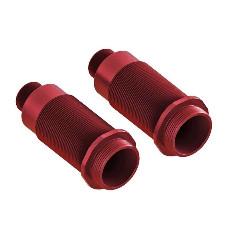 RC Car Parts - ARRMA AR330478 Cuerpo Amortiguador 16x54mm Aluminio Rojo 6S (2) - FLASH RC