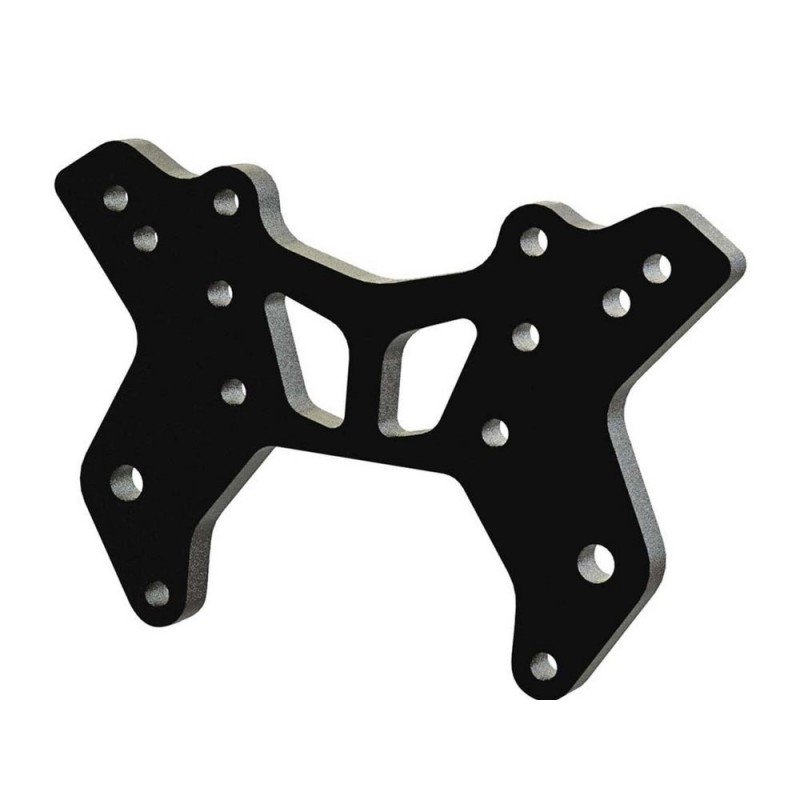 ARRMA AR330498 Shock Tower Rs Front Aluminum Black - FLASH RC