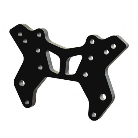 Piezas de repuesto para coches RC - ARRMA AR330498 Shock Tower Rs Delantero Aluminio Negro - FLASH RC