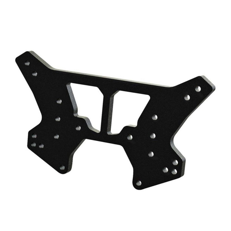 Piezas de repuesto para coches RC - ARRMA AR330499 Shock Tower Rs Trasero Aluminio Negro TALION - FLASH RC
