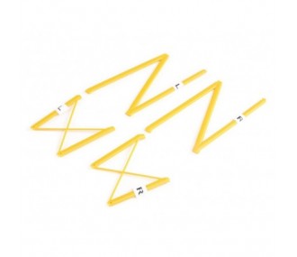 Fittings (parts) - E-FLITE PT-17 1.1m - Set of shrouds - FLASH RC