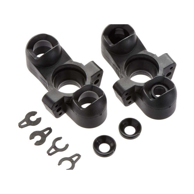 Piezas de repuesto para coches RC - ARRMA AR330187 Bloque de dirección delantero compuesto (2) - FLASH RC