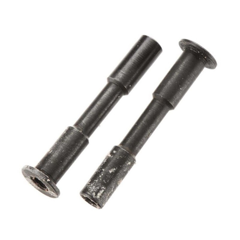 RC Car Parts - ARRMA AR340066 Steering Post 3x45mm Steel Black (2) - FLASH RC