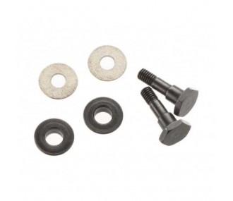 Repuestos para coches RC - ARRMA AR340062 Tornillo Escalón de Dirección 3x14mm (2) - FLASH RC