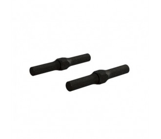 Piezas de repuesto para coches RC - ARRMA AR330535 Tensor de acero M4X34mm Negro (2) - FLASH RC