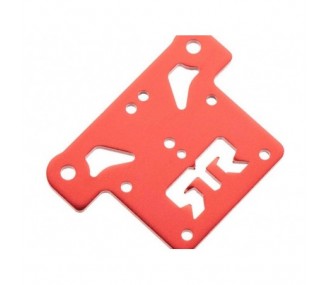 ARRMA AR320195 Top Plate Aluminum Silver/Blue - FLASH RC