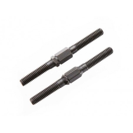 Piezas de repuesto para coches RC - ARRMA AR340070 Tensor 4x45mm Acero Negro Typhon (2) - FLASH RC