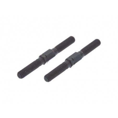 Ersatzteile RC-Cars - ARRMA AR330214 Turnbuckle 5x50mm Steel Black Typhon (2) - FLASH RC