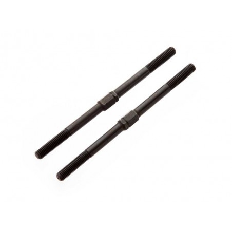 Piezas de repuesto para coches RC - ARRMA AR330221 Tensor 5x89mm Acero Negro Kraton (2) - FLASH RC