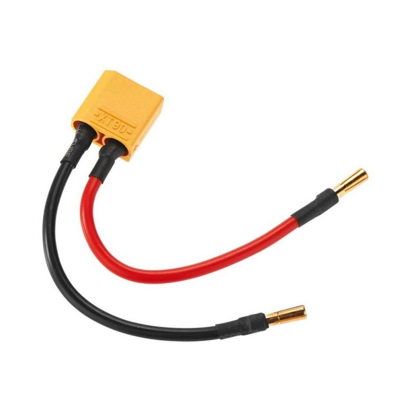 RC Car Parts - ARRMA AR390201 XT90-4mm Cable de Carga Nero - FLASH RC