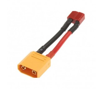 Ricambi per auto RC - ARRMA AR390195 XT90 to T-Plug Charging Adapter Lead Nero - FLASH RC