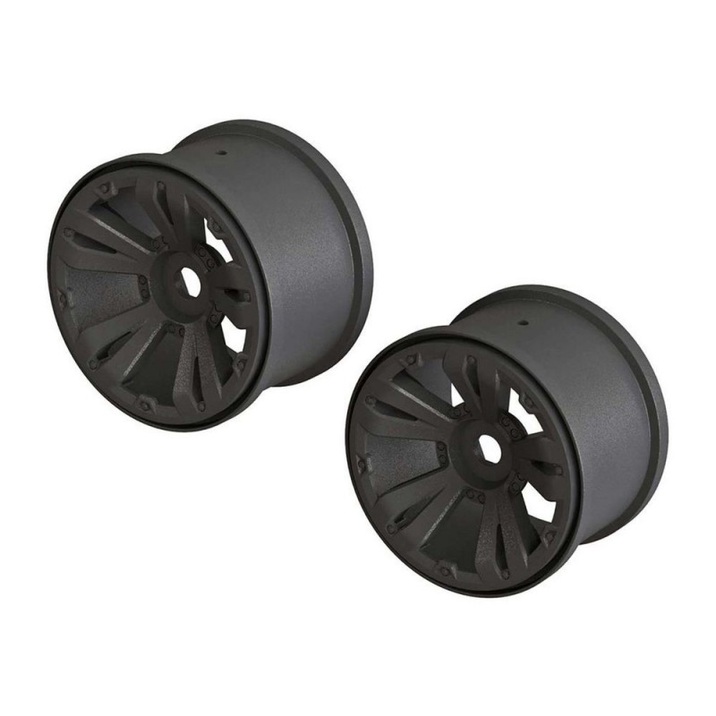 ARRMA AR510111 Mt 3.8 Whl Blk Krtn(2 - FLASH RC