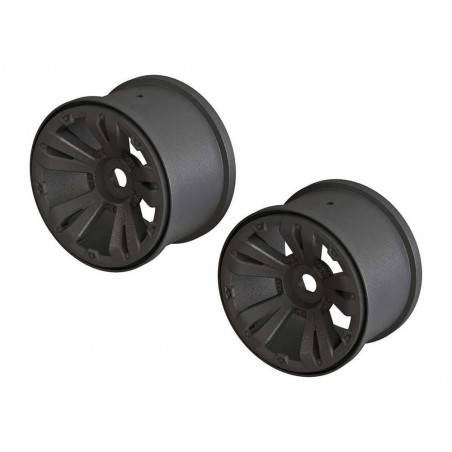 ARRMA AR510111 Mt 3.8 Whl Blk Krtn(2 - FLASH RC