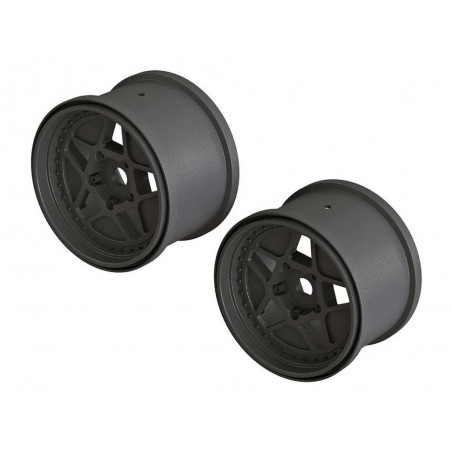 ARRMA AR510113 Mt 3.8 Whl Blk Otcst - FLASH RC