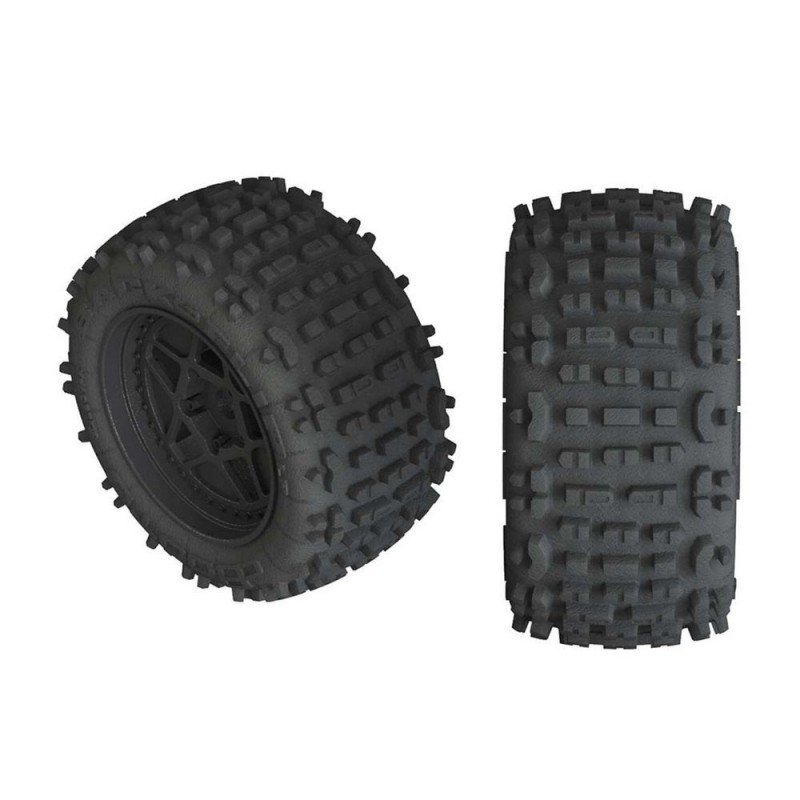Ersatzteile RC-Cars - ARRMA AR550050 Backflp 4s Tr/whl Blk - FLASH RC
