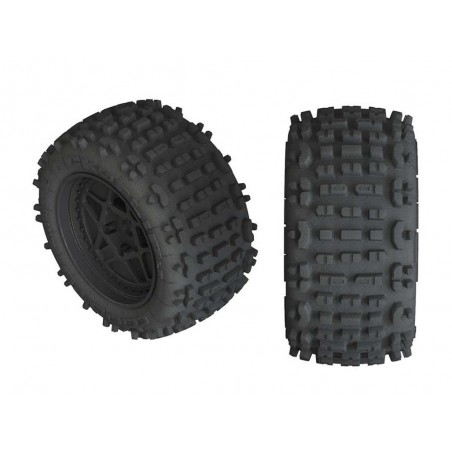 RC Car Parts - ARRMA AR550050 Backflp 4s Tr/whl Blk - FLASH RC