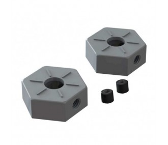 Ricambi per auto RC - ARRMA AR310871 Ruota esagonale in metallo 14mm BLX 3S (2) - FLASH RC