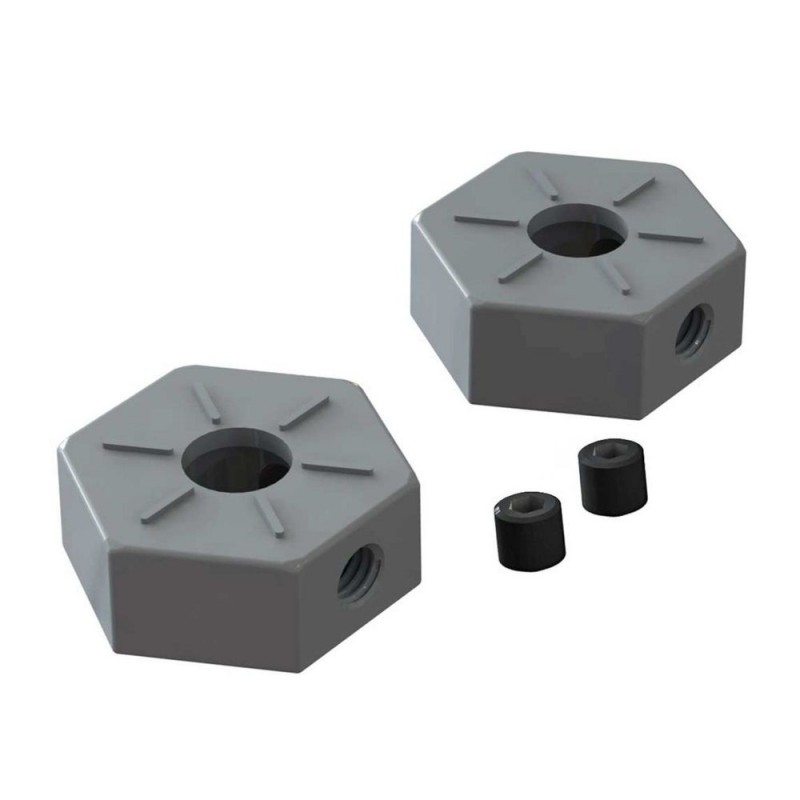ARRMA AR310871 Wheel Hex Metal 14mm BLX 3S (2) - FLASH RC