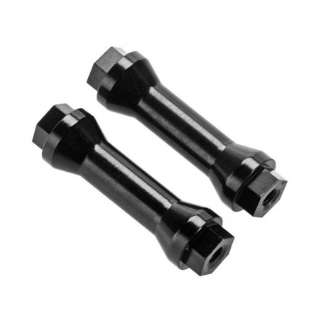 Ricambi per auto RC - ARRMA AR320218 Posto ala in alluminio nero (2) - FLASH RC