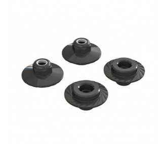 Piezas coche RC - ARRMA AR708007 Contratuerca Flngd 5x8 (4) - FLASH RC