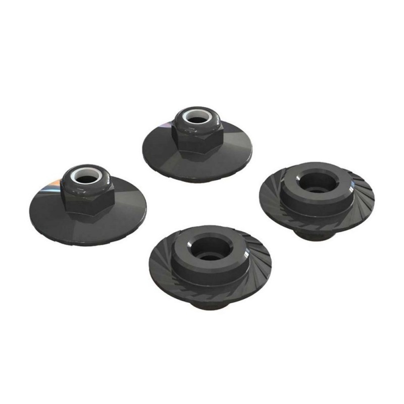 ARRMA AR708007 Flngd Locknut 5x8 (4) - FLASH RC