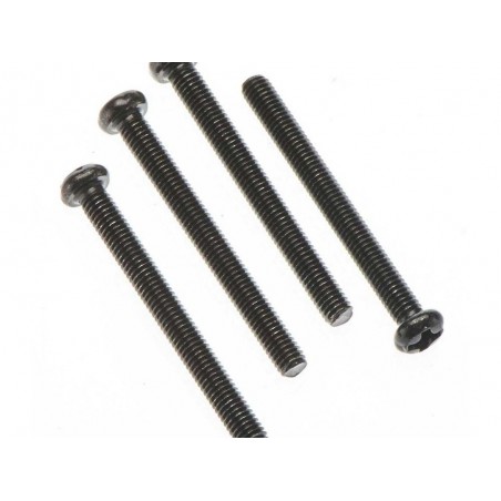 Ricambi per auto RC - ARRMA AR725330 Vite a croce con testa a bottone M3x30mm (4) - FLASH RC