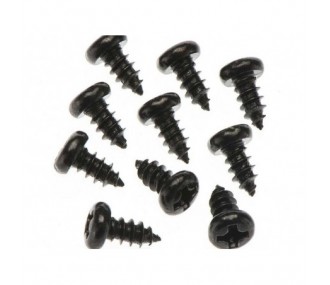 Ricambi RC Auto - ARRMA AR736306 BH Vite autofilettante a croce M3x6mm (10) - FLASH RC