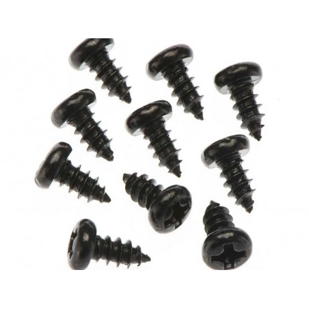 ARRMA AR736306 BH Cross Self-Tapping Screw M3x6mm (10) - FLASH RC
