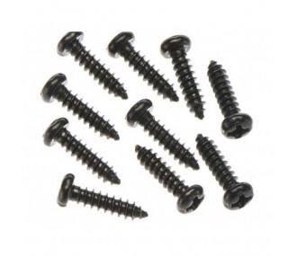 Ricambi RC Auto - ARRMA AR736312 BH Vite autofilettante a croce M3x12mm (10) - FLASH RC