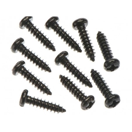RC Car Parts - ARRMA AR736312 BH Cruz Tornillo autorroscante M3x12mm (10) - FLASH RC