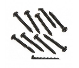 RC Car Parts - ARRMA AR736320 BH Cruz Tornillo autorroscante M3x20mm (10) - FLASH RC