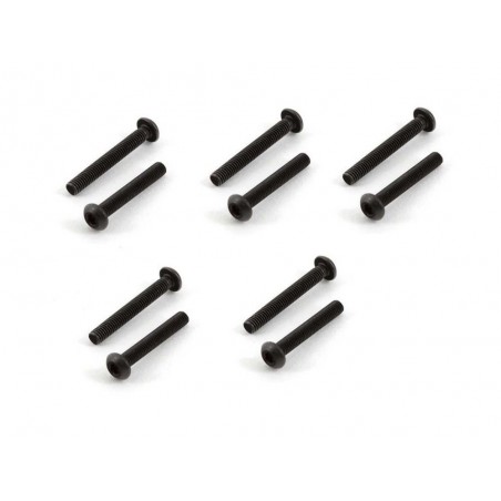 ARRMA AR721320 Button Head Screw 3x20mm (10) - FLASH RC