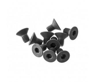 ARRMA AR722305 Flat Head Screw 3xX5mm (10) - FLASH RC