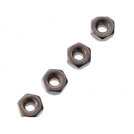 RC Car Parts - ARRMA AR715008 Tuerca Nylon 2.5mm (4) - FLASH RC