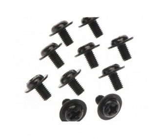 ARRMA AR739001 ButtnHead MachineFlange Screw M3x5mm (10) - FLASH RC